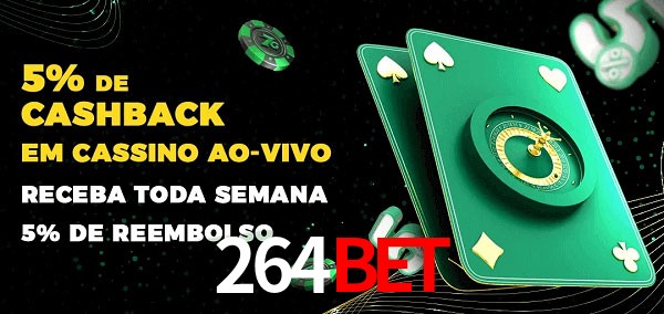 Promoções do cassino ao Vivo 264bet